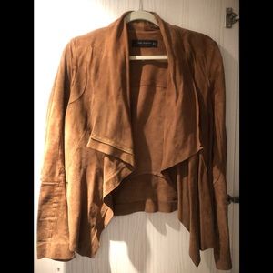 Suede Biker Jacket - Zara